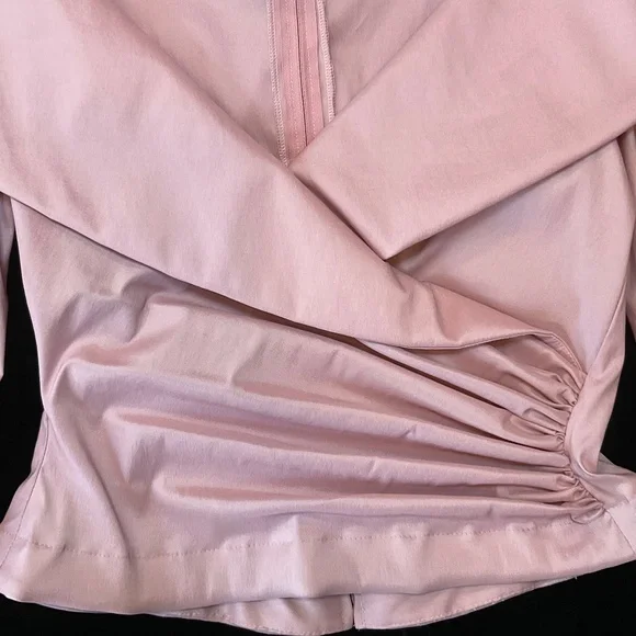 Tadashi Dusty Rose designer blouse - Picture 12 of 14